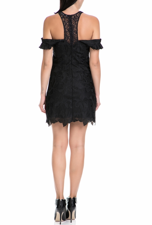 GUESS-Γυναικείο φόρεμα SHERIE GUESS μαύρο 